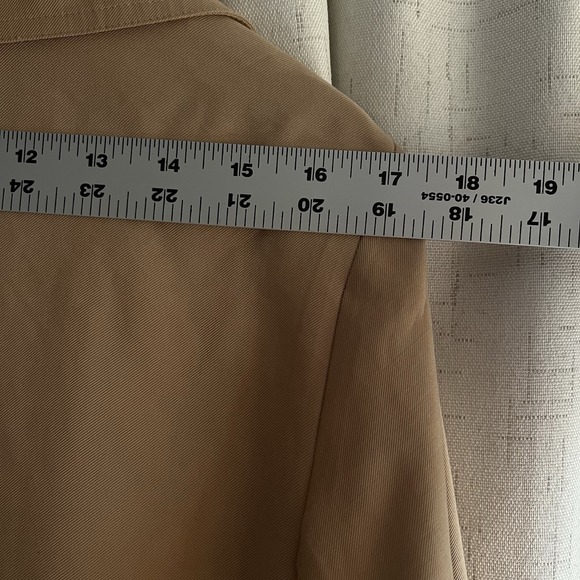 Wonderly Women's‎ Trench Coat with Pockets collar New Size XL - Picture 14 of 14